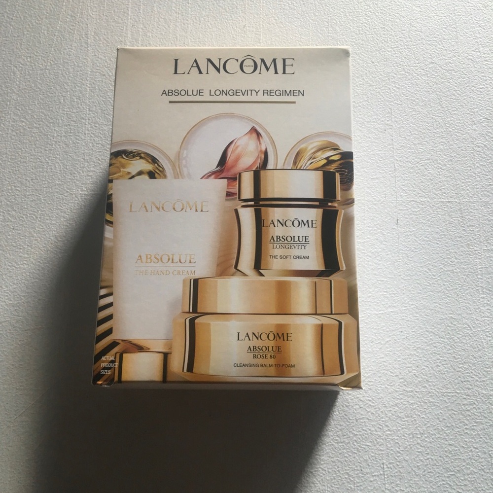 Lancôme Absolue Longevity Regimen - Gold Skincare Set